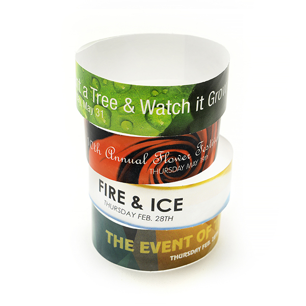color printed wristbands