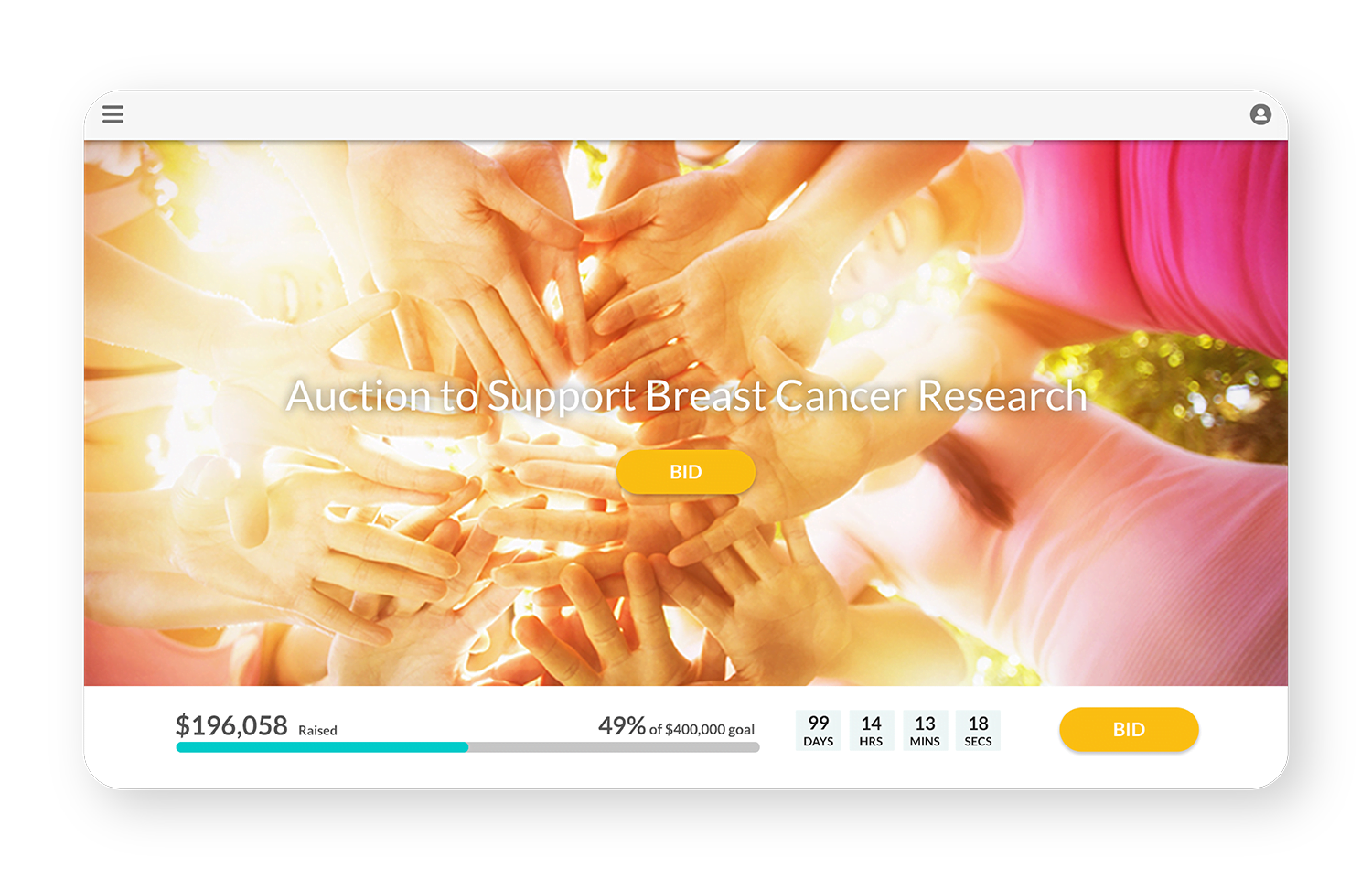 EGF-Browser-Auction-Cancer Auction fundraising