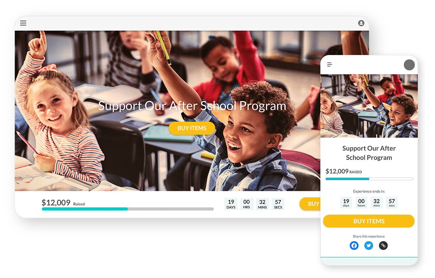EGF-Browser-Sale-School School fundraising